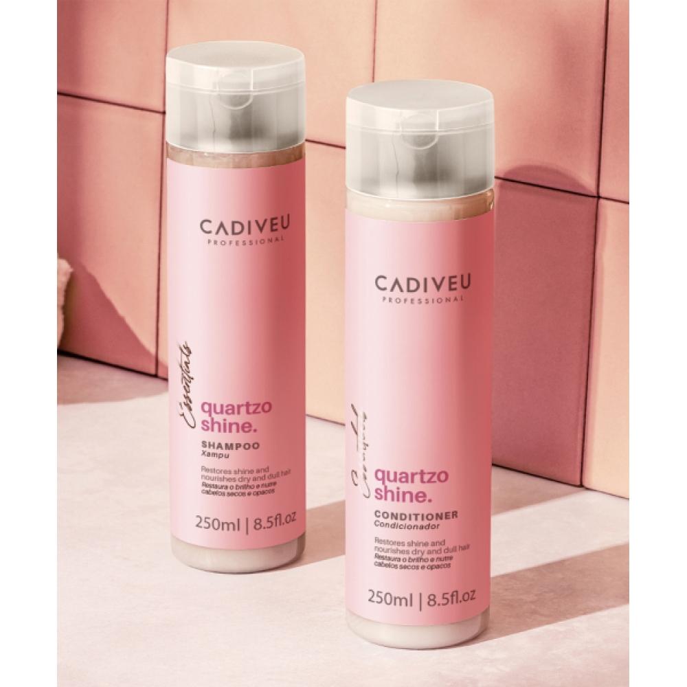 Cadiveu Quartz Shine Shampoo Conditioner Set 500ml NONE