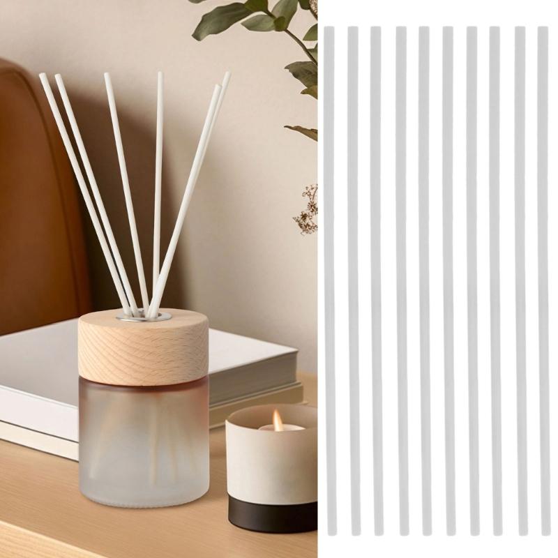 10pcs Scented Fiber Sticks 20cmx4mm For Enhancing Atmosphere In Homes Office And Hotels Creating A Relaxing Environment