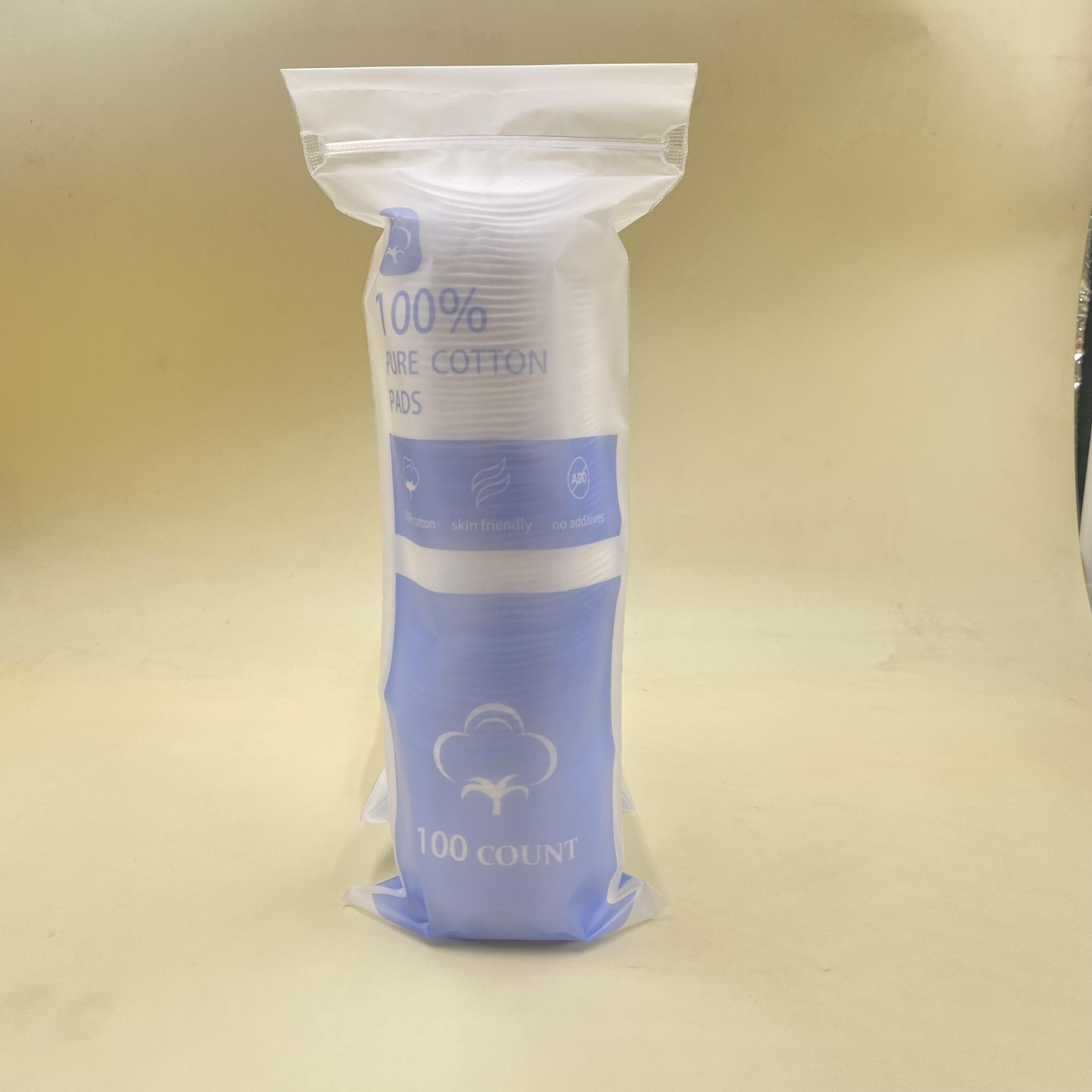 

Круглый ватный диск, три слоя, утолщенный, 100 штук средства для снятия макияжа, хлопок, приятный для кожи, при нажатии на край не может упасть ватный лист 100pcs