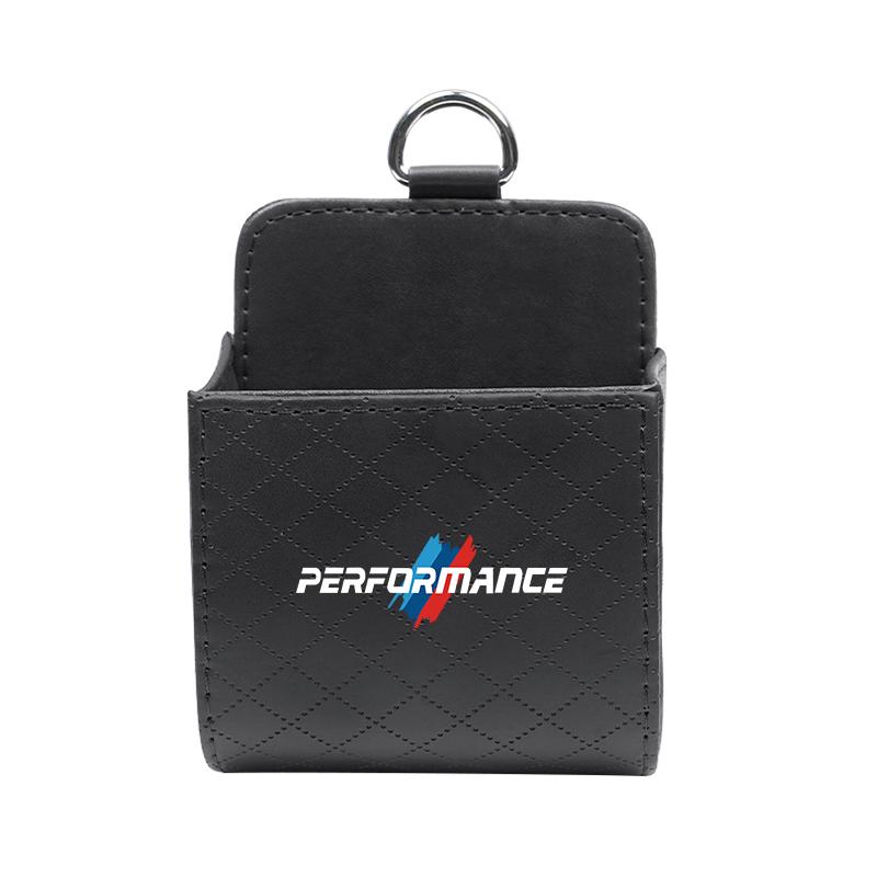 

Car Air Outlet Storage Box Mobile Phone Key Organizer For BMW Performance G42 G30 G20 E39 E36 E87 E53 F44 F07 G15 F30 F20 F10 чёрный