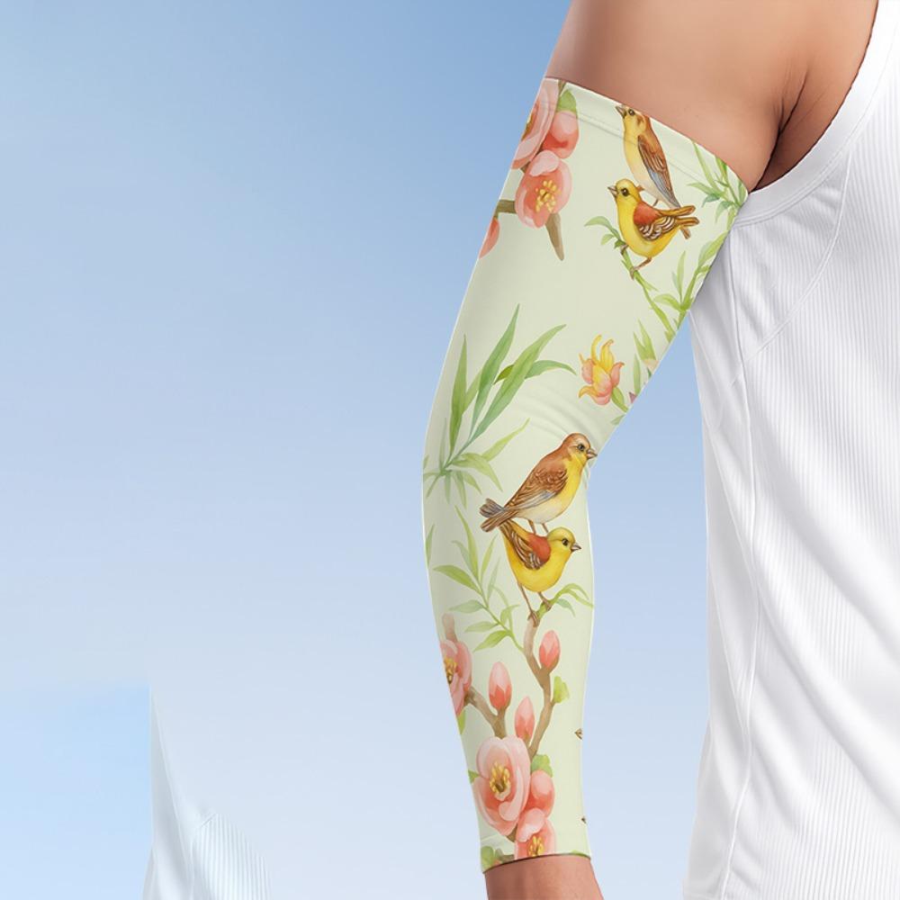 Breathable Gardening Sleeves Stretchable Cooling Sleeves Portable UV Protection Sleeves Fishing 9