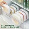 Frozen Rice Containers, Pack of 6, Single-Serving Rice Storage Containers, Rice Freezer Containers, Rice Portion Containers with Drainer, BPA-Free, Mi