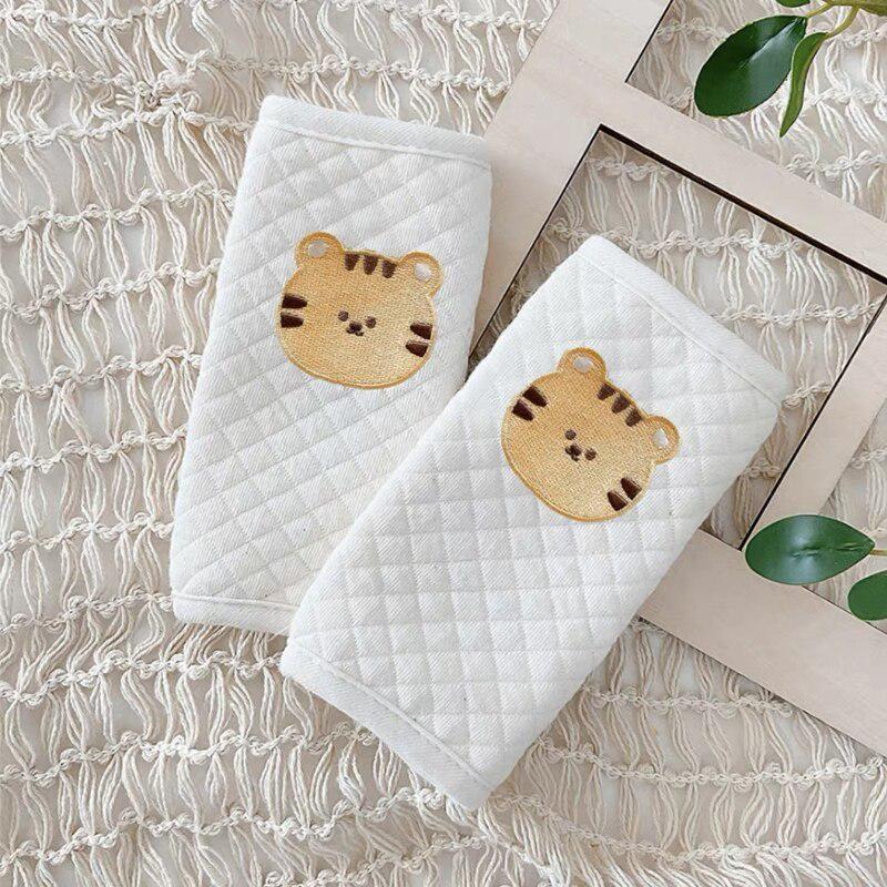 Baby Safety Belt Accessories Cushion Shoulder Strap Cover Chest Protection Vehicle Seat Cushion for Kid Soft Pad Anti-strangling