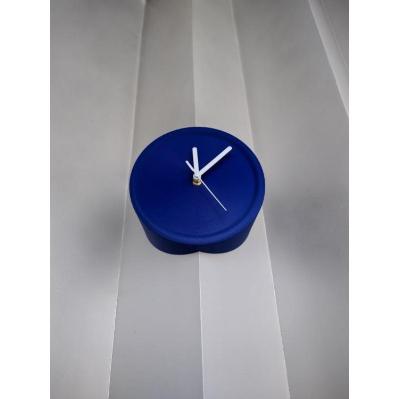 Minimalist Corner Wall Clock 20cm Diameter 3D Illusion Art Clock Noiseless Battery Operated Decorative Wall Watch