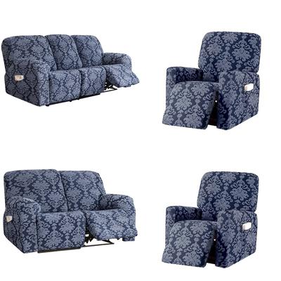 Copridivano Reclinabile Elastico Copripoltrona Reclinabile Jacquard Copridivano da Massaggio Elasticizzato Spandex Coperture per Sedia a Sdraio