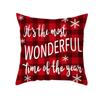 Tree For Home Decor Elk Merry Christmas Cushion Cover New Year Gifts Ornament Pillowcase