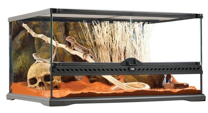 Exo Terra Terrarium M/Low, 81L, 60X45X30cm