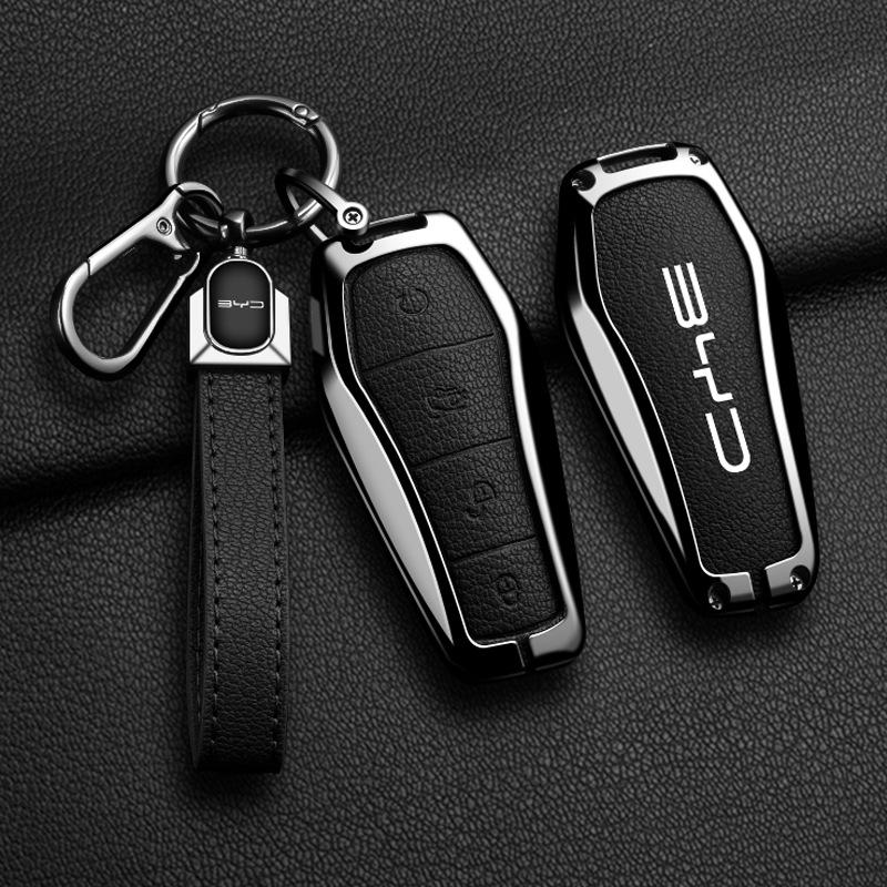 BYD Car Key Case for Dolphin, Song PLUS, Qin dmi, Han EV, Yuan Pro, Tang, Seal, Destroyer 05
