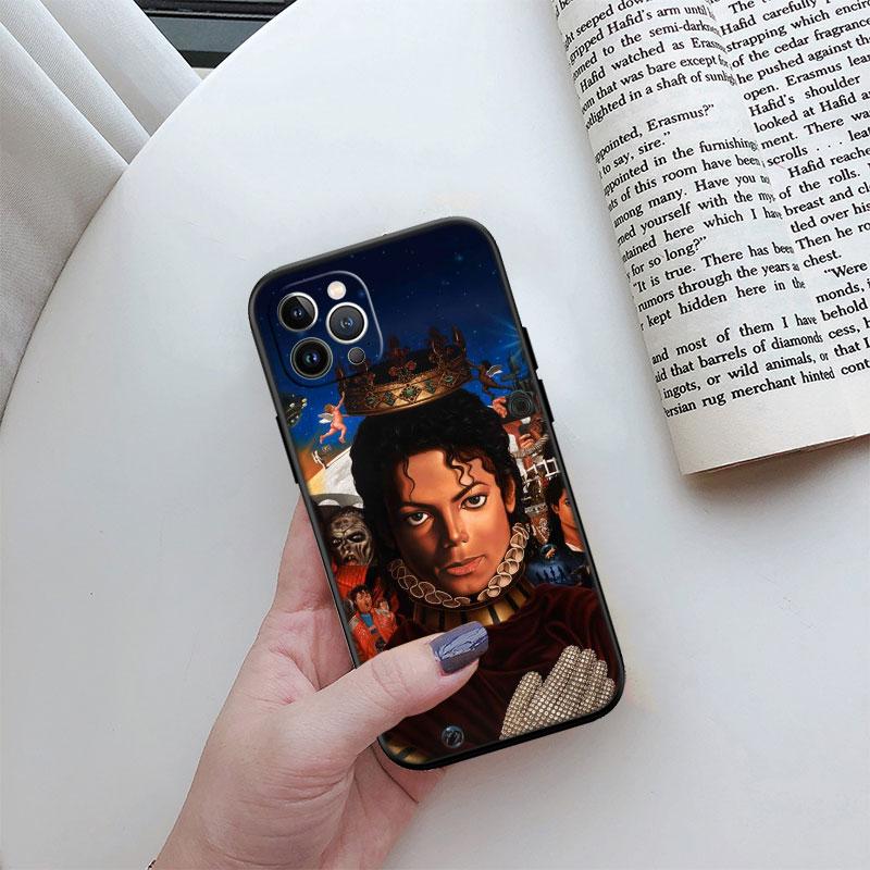Custodia per telefono di alta gamma M-Michael J-Jackson per Redmi Note 10 11 12 Pro Max 10S 10C 11S 12S 12C