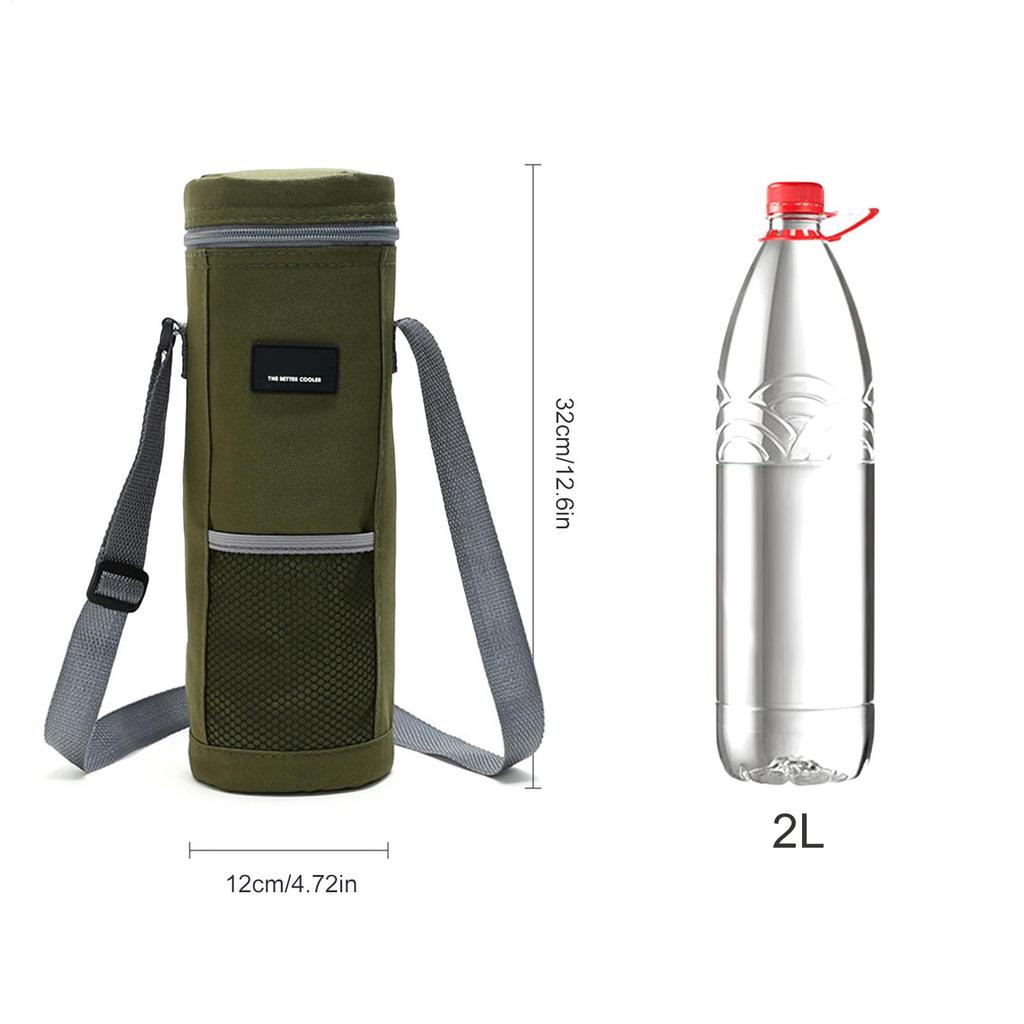 Wine Tote Bag Portable Insulated Wine Tote Drink Carrier With Handle Foldable Wine Carrier Thickened Camping Tote For Parties