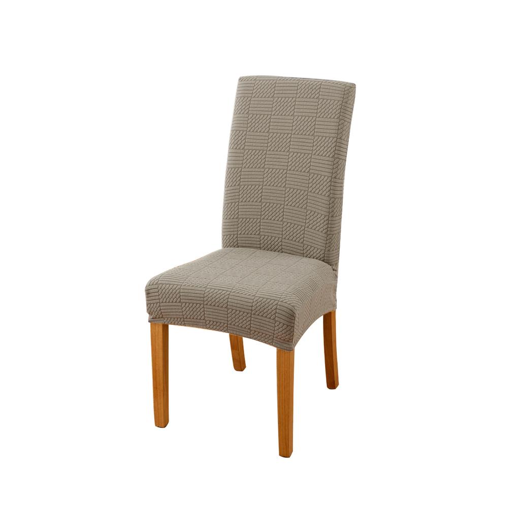 1 ks Silný Strečový Potah na Jídelní Židli Ochranný Proti Kočkám Pratelný Žakárový Parsons Celoroční Potah na Židli