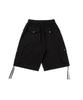 Masateu Rivet Cargo Bermuda Pants _ Black