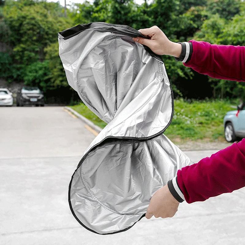 BAGI7 2026 Car Sticker Car Windshield Cover Sunshade UV Protection Shield For BMW Performance F30 F20 F10 F40 E92 E91 G20 G30 G05 G06