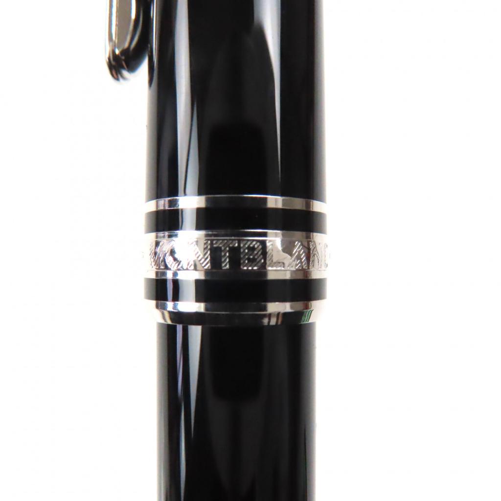 Excellent MONTBLANC Ballpoint Pen Meisterstck Classic Pix Black Silver Mens Used