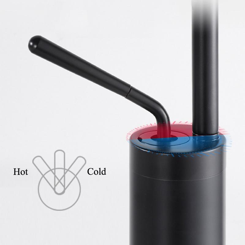 New Basin Faucet Single Lever 360 Rotation Spout Modern Brass Mixer Tap for Kitchen Bathroom Basin Water Sink Mixer Taps