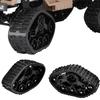4pcs RC Car Tire Wheel Rubber Crawler Tyre for WPL 116 RC Military Truck