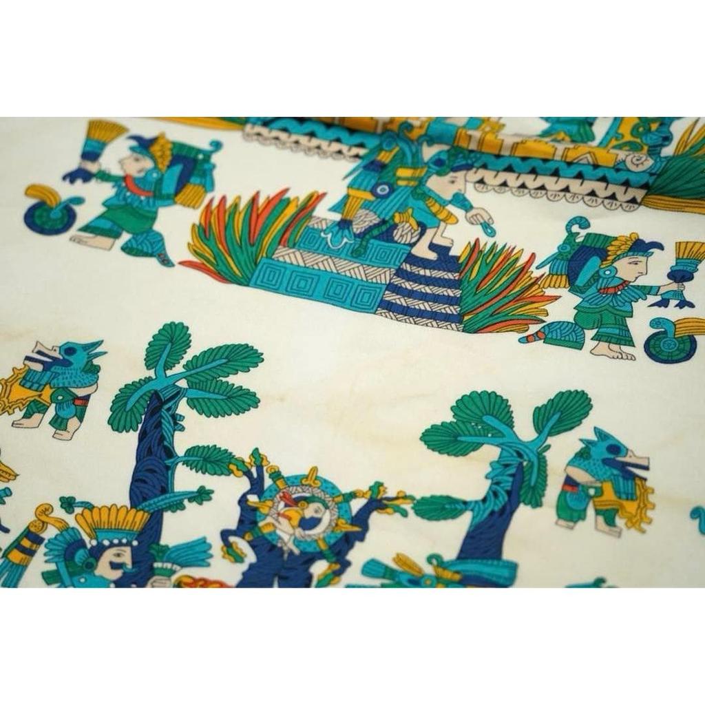 Used HERMES Scarf Carr 90 ASTRES et SOLEILS Stars and Suns