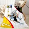 Soccer Player Action Blanket Durable Comfort Perfect for Couch Bedding Livingroom Four Seasons Multipurpose Modern