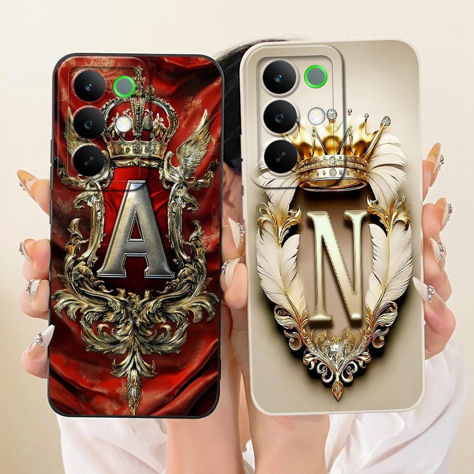 Pour Realme C85 Pro Coque RMX5555 Cool Couronne Lettres Housse Anti-choc Souple TPU Étui de Téléphone Pour Realme C85 C 85 RealmeC85 Pro Fundas