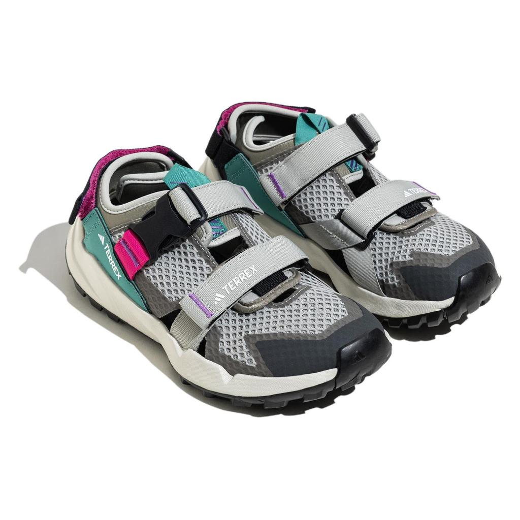 Adidas Terrex Hydroterra Breathable Traction River Trekking Shoes Unisex Gray Blue IF3104