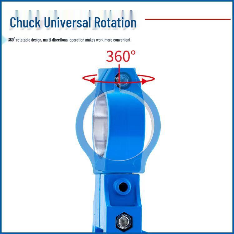 Universal Handheld Electric Drill Rotating Stand: Multi-functional Desktop Clamp Holder