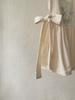 Baby Girls' Spring & Summer Floral Embroidered Butterfly Tie Apron Sleeveless Suspender Dress