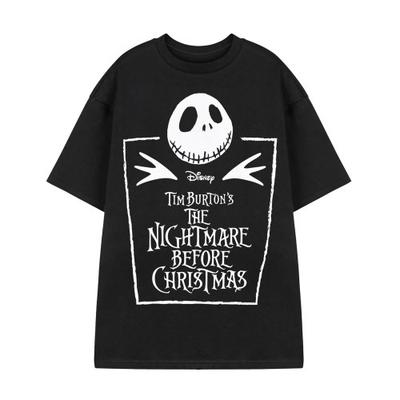 The Nightmare Before Christmas Unisex Adult Coffin Short-Sleeved T-Shirt