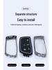 Suitable Metal Key Cover for 2022 Aeolus Dongfeng Haoji - Car Accessories & Shell Buckle