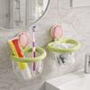 Wall Mounted Tulip Shape Storage Box Dopamine Face Towel Storage Box Cosmetic Organizer  Bathroom