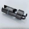 ABS Adjustable Shower Head Holder Shower Holder Clamp Showerhead Rail Slide Bracket Bathroom Accessories Rotation Hook Design