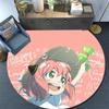 Spy X Family Round Area Rug,Carpet Rug for Living Room Bedroom Sofa Playroom Decor,Non-slip Floor Mat