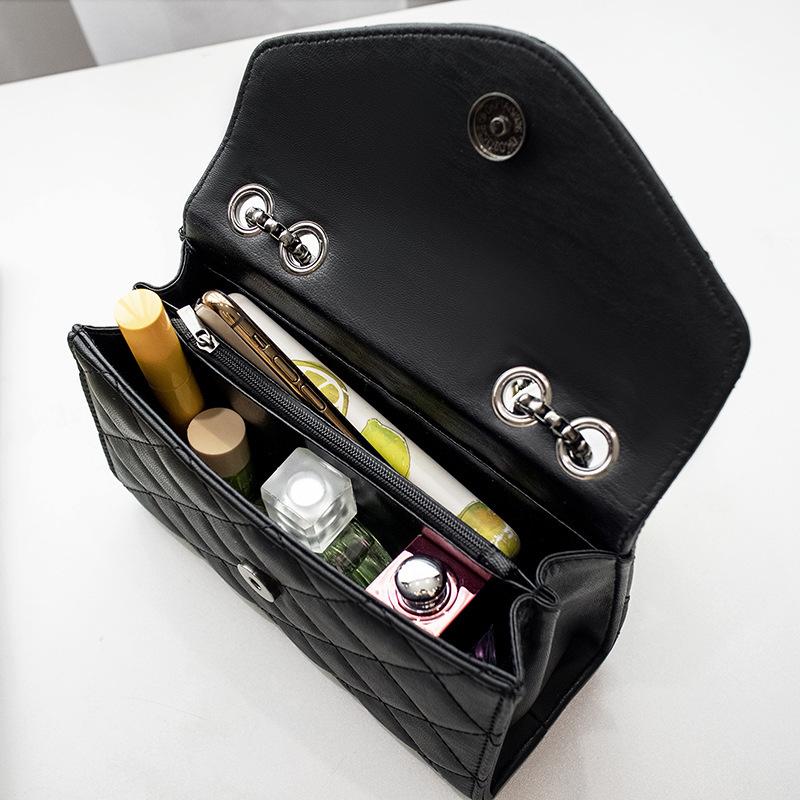 Черные роскошные сумки и кошельки женские из искусственной кожи — фото 5