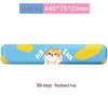 Cartoon Cute Girl 3D Silicone Mouse Pad with Wrist Rest for Office & Esports