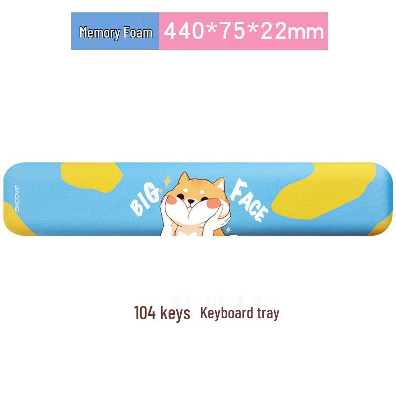 Cartoon Cute Girl 3D Silicone Mouse Pad with Wrist Rest for Office & Esports