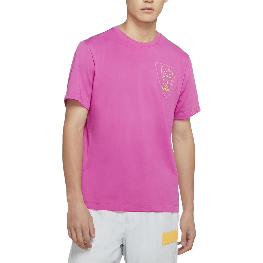 Jordan T Shirt Men's Active Fuchsia CJ6233-623