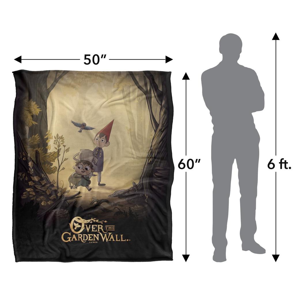 Over The Garden Wall Silky Poster Supersoft Blanket