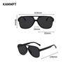 Vintage Aviator Sunglasses Man Woman  Fashion Popular Ins Shades Luxury Brand Designer Male Female Driving Eyewear