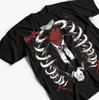 Unisex koszulka z anime Dorohedoro, koszulka z mangi Kaiman