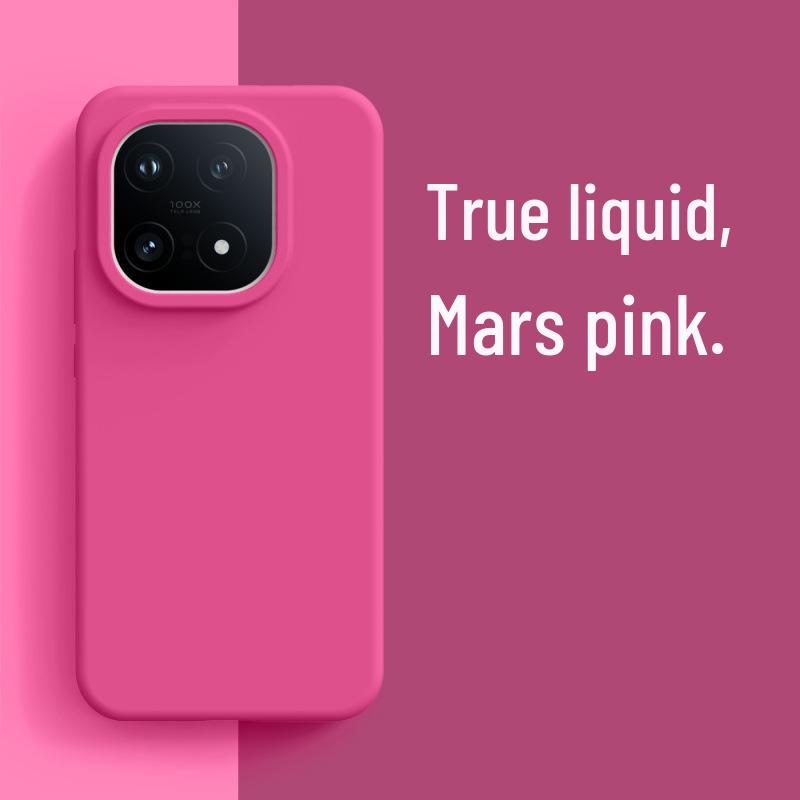 IQOO15 Silicone Phone Case: High-End, Solid Color, Dirt-Resistant, Anti-Fall Protective Cover for Women