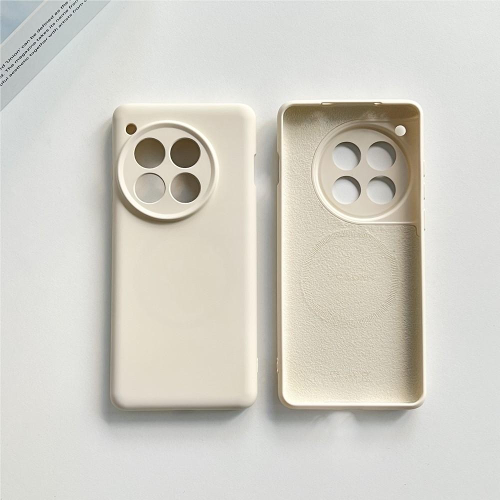 For Wireless Charging Magsafe Soft Liquid Silicone Phone Case For Oneplus 13 12 ACE 5 Pro Magnetic Slim Camera Protection Cover