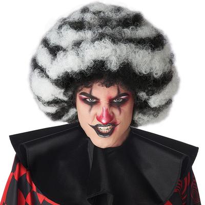 California Costumes Black and White Spiral Clown Afro Costume Wig 7221-216