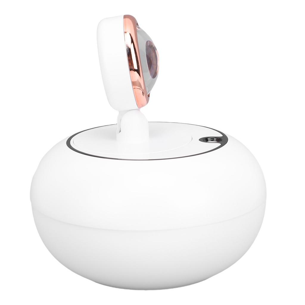 Air Humidifier with Sunset Lamp Water Replenishment USB Powered Desktop Humidifier for Home and Car White