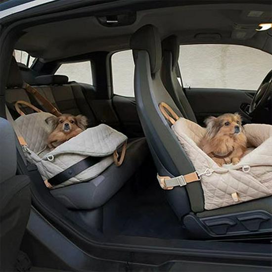 Enhanced Waterproof Nylon Pet Carrier & Convertible Dog/Cat Bed