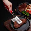 HANYANG Thickened Stainless Steel Frying Spatula Flip Fish Frying Spatula Food Clip Non-stick Steak Clip Kitchen Multifunctional Pancake Clip