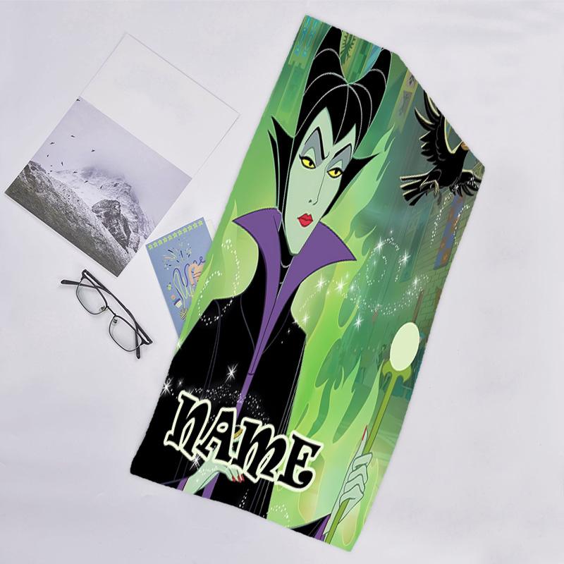 1pc Villain2 Beach Towel with Custom Name, Beach/Swimming/Bath/Picnic/Camping Towel, Suitable for Seaside Beaches