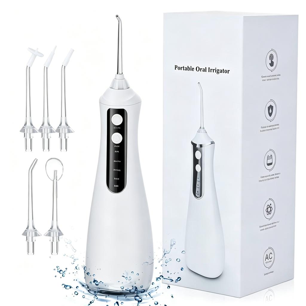 Portable Water Flosser for Home and Travel Use