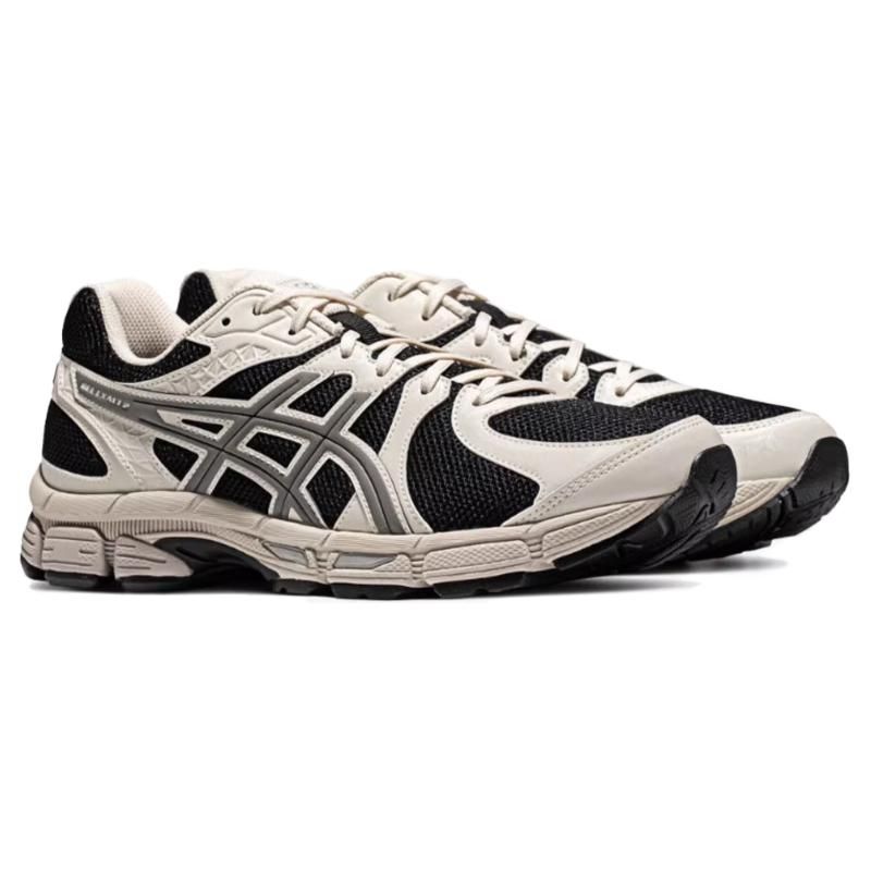 Asics Gel-Exalt 2 Fabric Synthetic Leather Comfortable Daily Wear Durable Low-Top Lifestyle Shoes Men Sneaker Beige 1011B918-002
