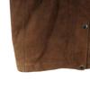 Made In Japan Long Sleeve Suede Leather Coat 9 Quilted Sheepskin Liner Women Used