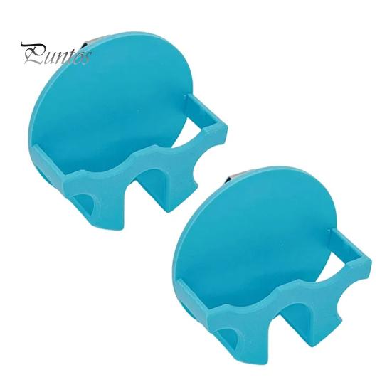 Blue Sun Visor Clamp 1/2Pcs Car Bracket Plastic Mobile Interior Accessory Phone Holder Easy Installation Non-Slip Clip
