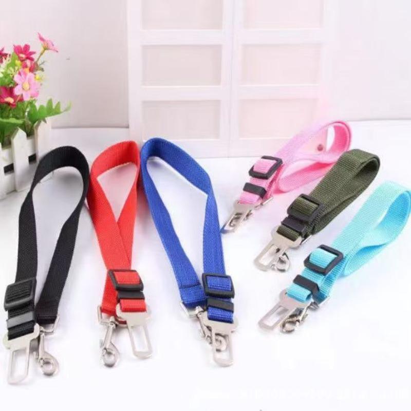 Pet Supplies Car Pet Safety Belt Dog Leash Cat Leash Adjustable Dog Leash